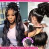 250 Density Invisi Strap 360 Full Glueless Wig Body Wave Human Hair Wigs For Women 30 Inch Lace Front Wig Body Wave Frontal Wig
