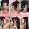 250 Density Invisi Strap 360 Full Glueless Wig Body Wave Human Hair Wigs For Women 30 Inch Lace Front Wig Body Wave Frontal Wig