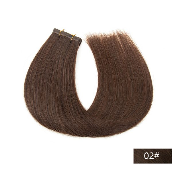 Long Tape Weft Human Hair Extensions 12