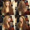 P4/27 Water Wave Brown Blonde Color Wigs 13x4 Front Lace Human Hair Wigs 220%Density 13x6 Quality Deep Curly Wave Human Hair Wig