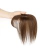 Real Human Hair Toppers for Women Daily 360° Bangs 3D Hair Pieces with Thinning Hair Bangs20, 25, 30, 35cm