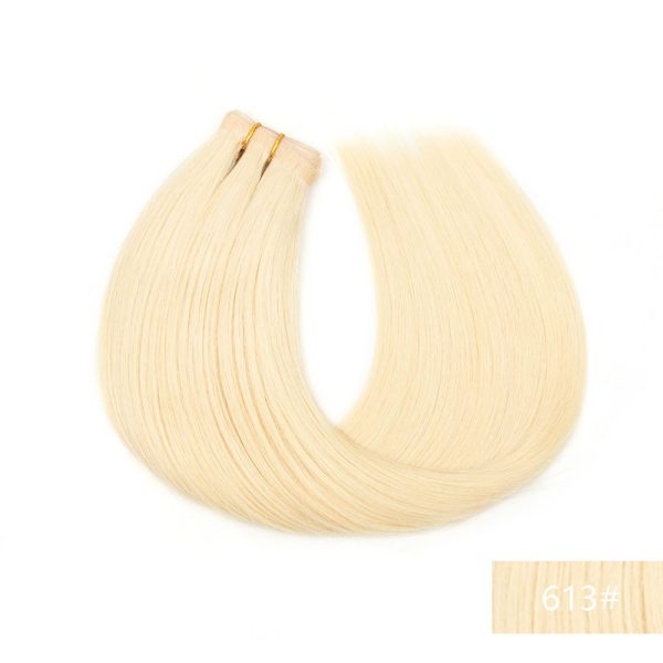 Long Tape Weft Human Hair Extensions 12