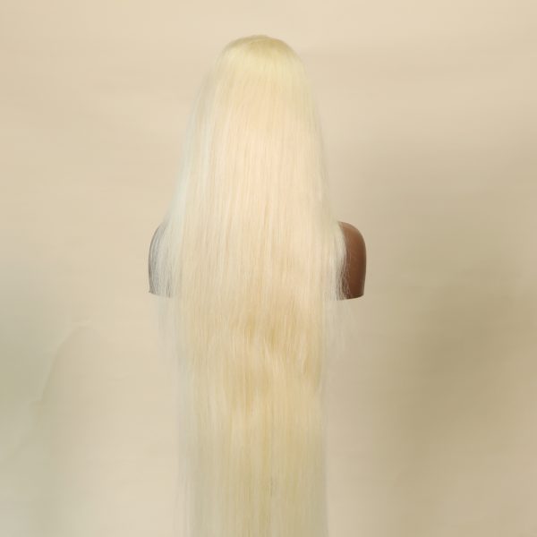 16-24inch 613 Lace Frontal Wig Straight 13X6 Blonde Lace Front Wig Human Hair 613 Blonde Lace Front Wig Human Hair 100%