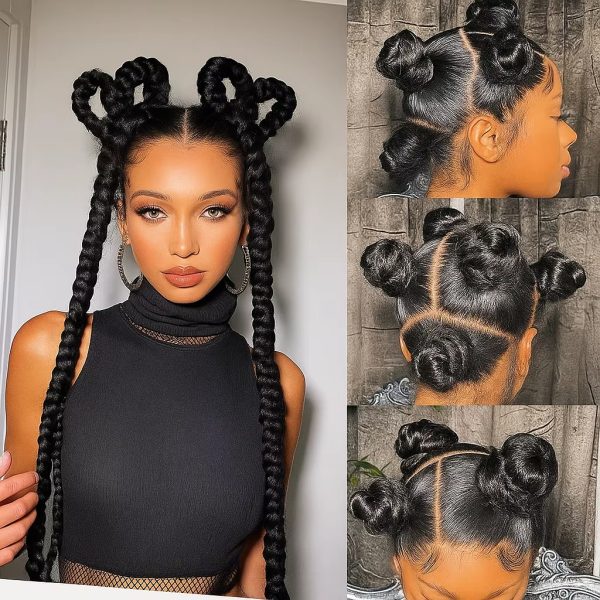 Straight Human Hair Real Full Lace Frontal Wig 100% Human Hair Wig Preplucked HD Lace Wig Bone Straight Lace Front Wig For Woman