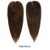 Blonde Hair Topper Natural Human HairPieces Clips Ins Extension Large Swiss Lace Human Hair Topper For Women Dazzeal Lace Topper