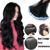 YWUEXT Tape in Hair Extensions Human Hair Skin Weft Seamless Invisible Silky Straight with Thick Ends Remy Human Hair 12-22inch