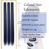 10PCS/Pack Colored Party Highlights Clip in Hair Extensions for Girls 22 Inches Omber colors Straight Hair Synthetic 1pcs2026