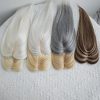 Hair Topper Human Hair With Clips Machine-Remy Hair Toppers For Woman Natural Topper Włosy For Thin Hair One Piece Toppers