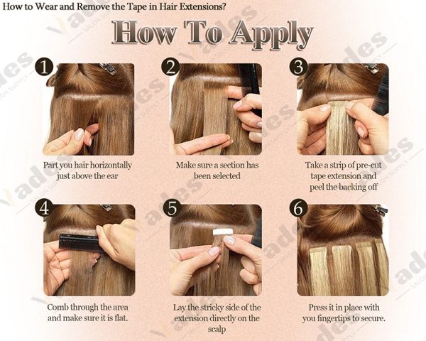 YWUEXT Tape in Hair Extensions Human Hair Skin Weft Seamless Invisible Silky Straight with Thick Ends Remy Human Hair 12-22inch