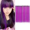 10PCS/Pack Colored Party Highlights Clip in Hair Extensions for Girls 22 Inches Omber colors Straight Hair Synthetic 1pcs2026