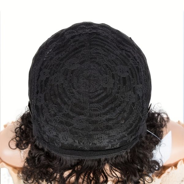 pixie cut wig machine made pixie wig black brown color for women daily party use wig short straight human hair wig